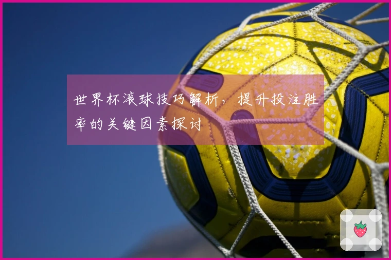 世界杯滚球技巧解析，提升投注胜率的关键因素探讨